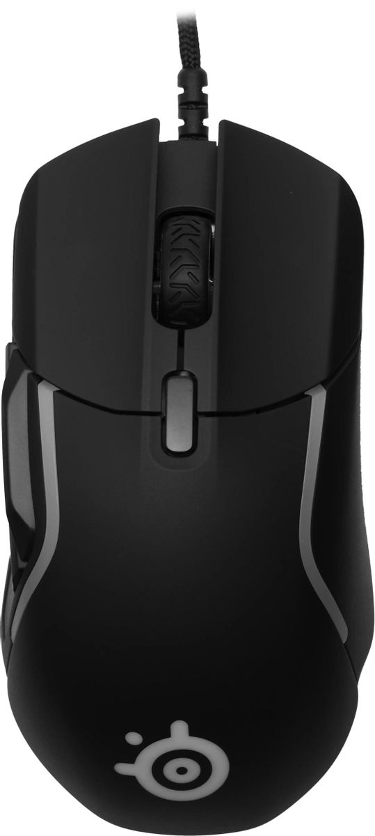 Мышь SteelSeries Rival 5, игровая, оптическая, проводная, USB, черный [62551]